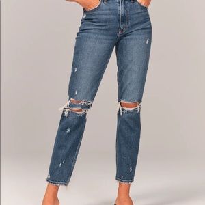 Abercrombie and Fitch High Rise Mom Jeans